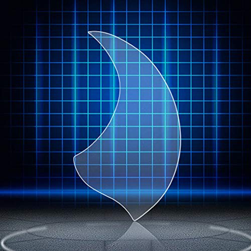 Ultra-Thin Ukulele Pickguard, Guitar Scratch Plate, Invisible Pickguard, Transparent Protective Sticker for Ukulele and Mini Guitar - Small