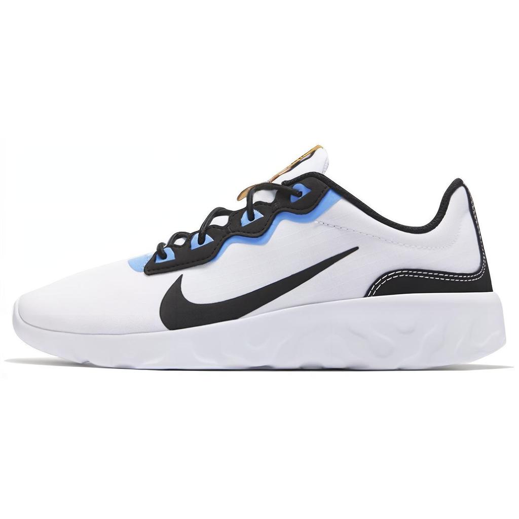 Nike Explore Strada Comfortable Versatile Low-Top Casual Running Shoes Women Sneaker White Blue CD7091-104