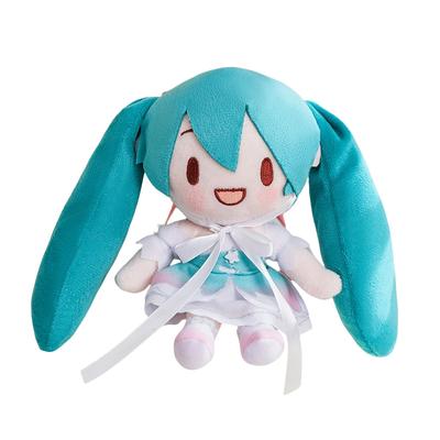 20cm Hatsune Miku Fufu Plush Toy Cartoon Stuffed Anime Cartoon Girl Collect Japanese Style Plushies Cute Gifts
