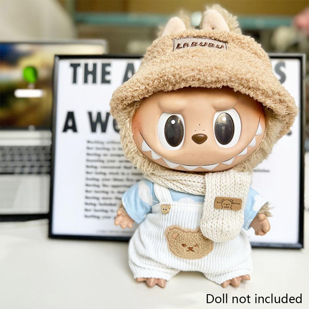 

Для 38 см Кукольная одежда Лабубу Модная одежда Толстовки Кукольная одежда Цветовые толстовки Кукольные аксессуары Милые украшения Маленькая одежда 01#