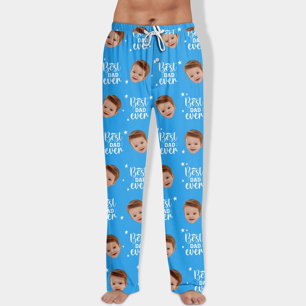 Erkekler Allover Baskılı Ev Pantolonu Uyku Pijama Pantolonu Uzun Pantolon Pijama Pantolonu Yoga Pantolonu