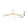 10 Pcs Non- Hanger White Hangers Sweater Hangers Hangers Padded Hangers For Women Clothing Foam