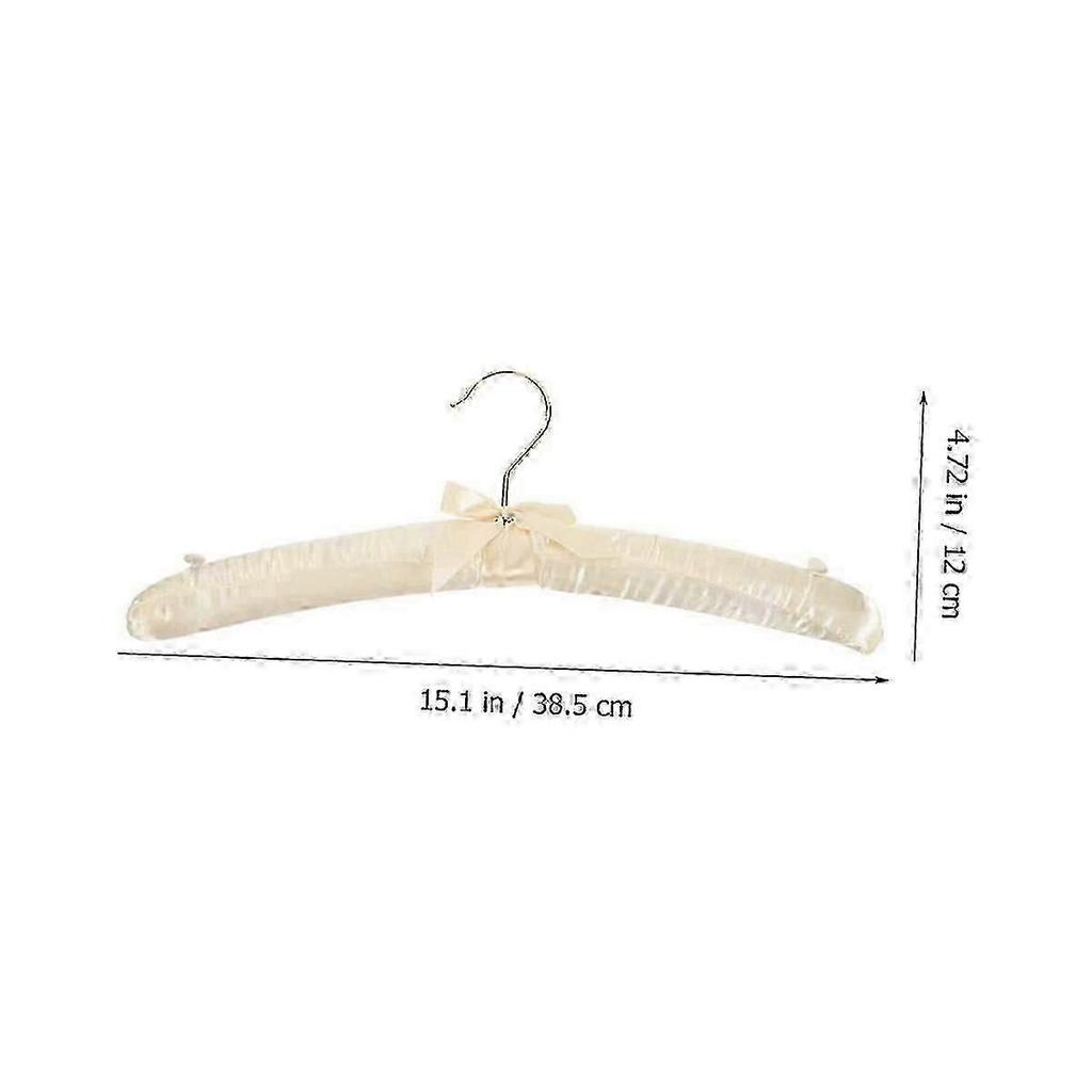 10 Pcs Non- Hanger White Hangers Sweater Hangers Hangers Padded Hangers For Women Clothing Foam
