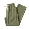 Men's Casual Striped Drawstring Pants, Breathable Lightweight for Summer Everyday Wear