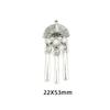 Antique Tibetan Silver Ethnic Pendant Necklace Earrings & Magnet Accessories Handmade DIY Jewelry