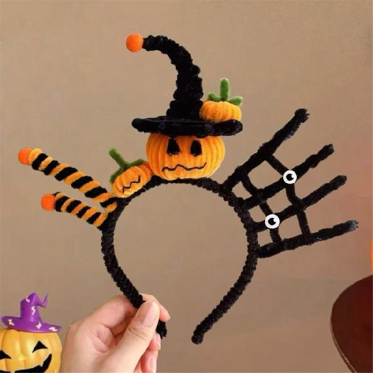 Twistable Plastic Hairband For Halloween Dressing up Event Creative Hairstyle Accessory With Flexible Comfortable Design
