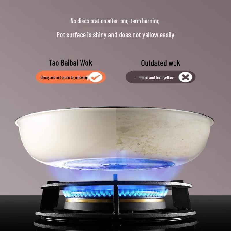 ASD 30cm Nano-Ceramic Non-Stick Wok
