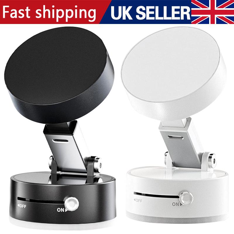 Magnetic Suction Cup Car Phone Holder Vacuum Car Mount 360° Rotation