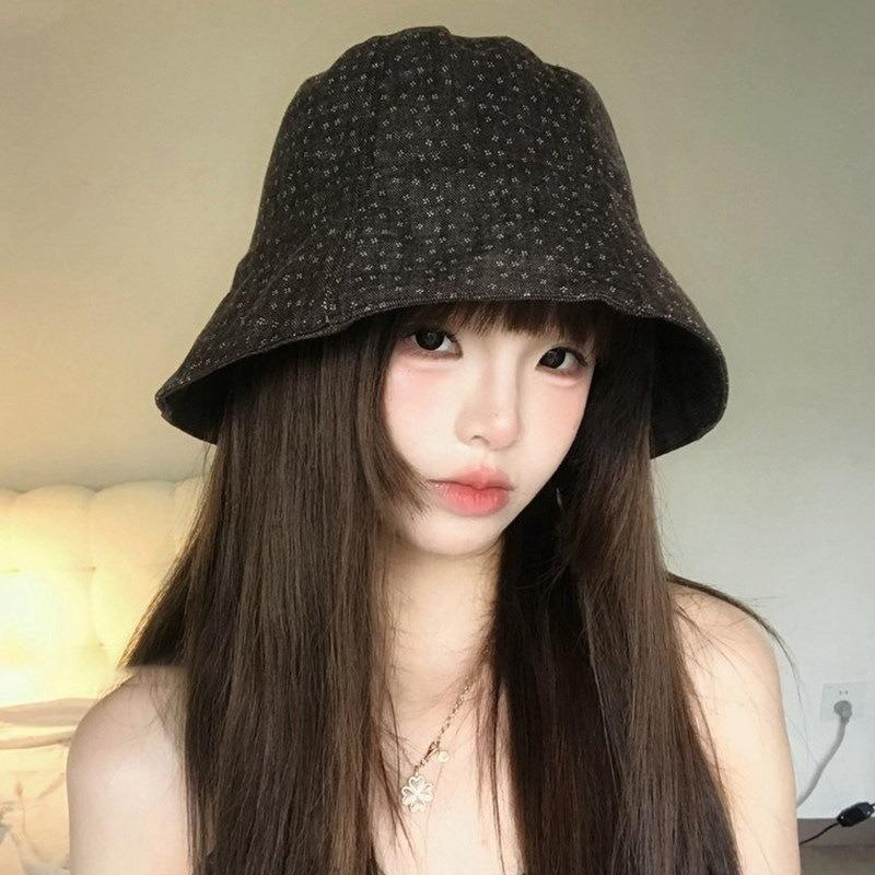 Korean Style Double Sided Bucket Hat Women Summer Thin Sun Protection Hat