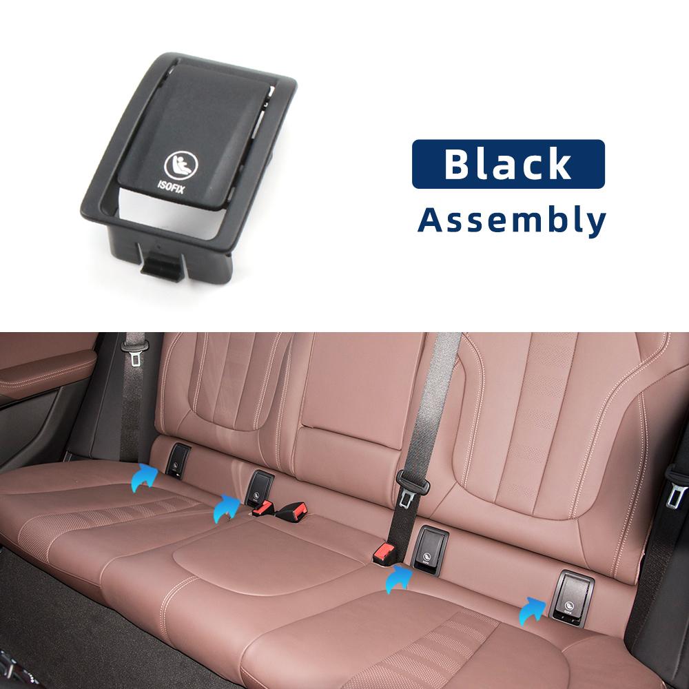 For BMW X6 G06 Rear Child Seat Anchor Safety ISOFIX Cover Restraint Replacement Car Accessories Backseat Buckle Cover 2020-2026