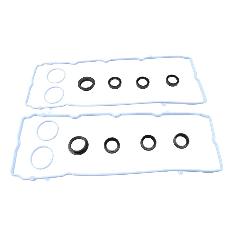 VS50805R Valve Cover Gasket Kit Set MS97204 Compatible With 2011- 3.6L V6 Dodge Avenger Challenger Durango Grand Caravan Journey Ram 1500 Cherokee