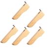 Pack Of 5 Solid Wood Nail Beer Bottle Openers with Ergonomic Handle Drink Lid Remover for Home Use Kitchen Accessories