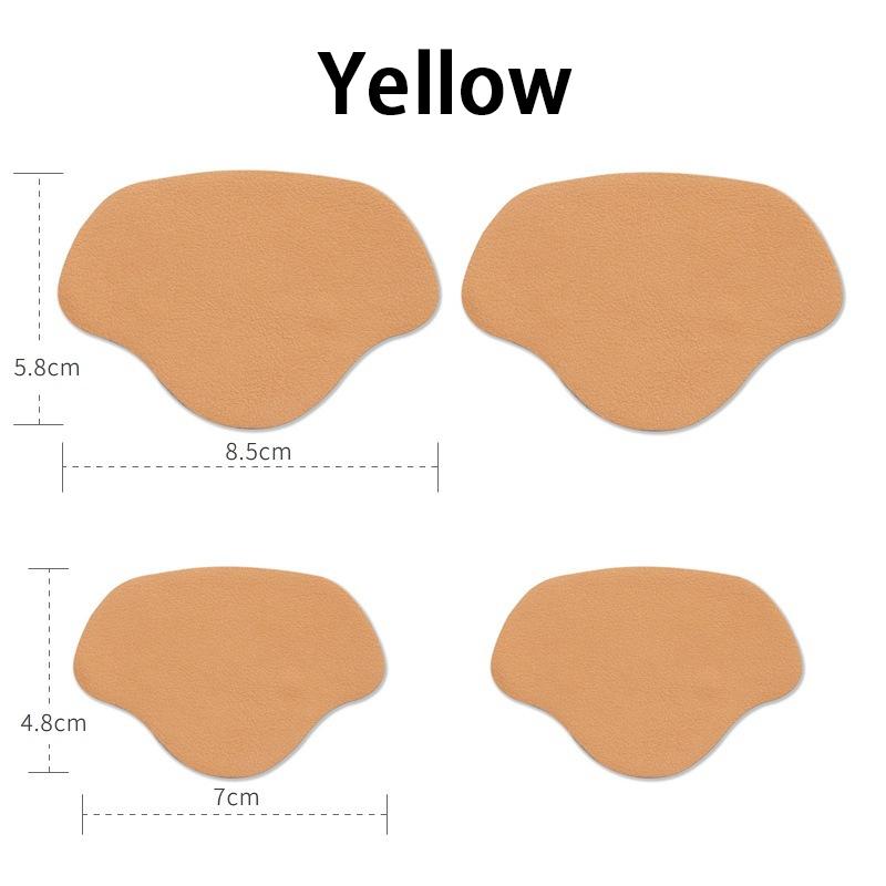 Heel Repair Subsidy Sticky Shoes Hole Sneakers Insoles Patch Heel Pads Anti-Wear Heels Sticker Protector Foot Care 4Pcs/12Pcs