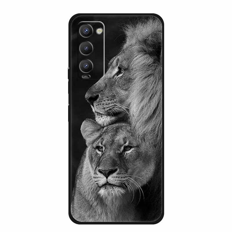 Pour Tecno Camon 18 Coque Dessin Animé Silicone Souple Arrière Housse Pour Tecno Camon 18P Camon 18T 18 P Coque TPU Animal Camon18 Coques