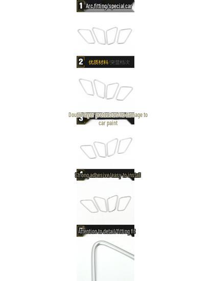 Yuexiang V7 Door Bowl Ring & Handle Frame Car Decoration