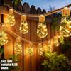 80LED Outdoor Garden Solar Light String, Bulb Hanging Retro Hemp Rope Light String, for Camping Courtyard Fence Garden