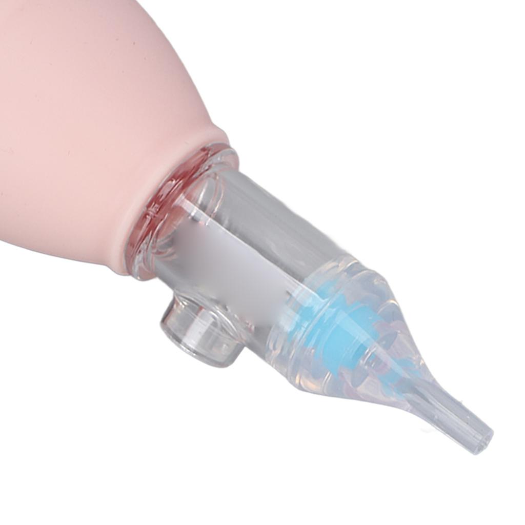 Baby Manual Nasal Aspirator Silicone Nose Mucus Suction Sucker Cleaning Tool for Infant Toddlers