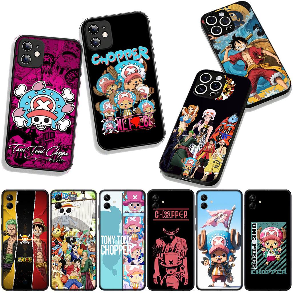 for Xiaomi Redmi Note 14 12 13 ProPlus A4 A3 Pro Plus 12C 13C 14C 5G Phone Cover Case Zoro Luffy One Pieces Tony Chopper Casing