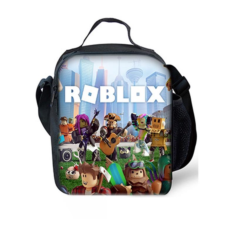 Plecak Roblox o dużej pojemności i z płynnie działającymi podwójnymi zamkami błyskawicznymi do szkoły i podróży