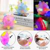Creative Children's Glow Toy Flashing Bouncing Ball With Colorful Lights And Sound Effects