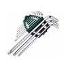 SATA 9-Piece Extra-Long Ball-End Hex Key Set