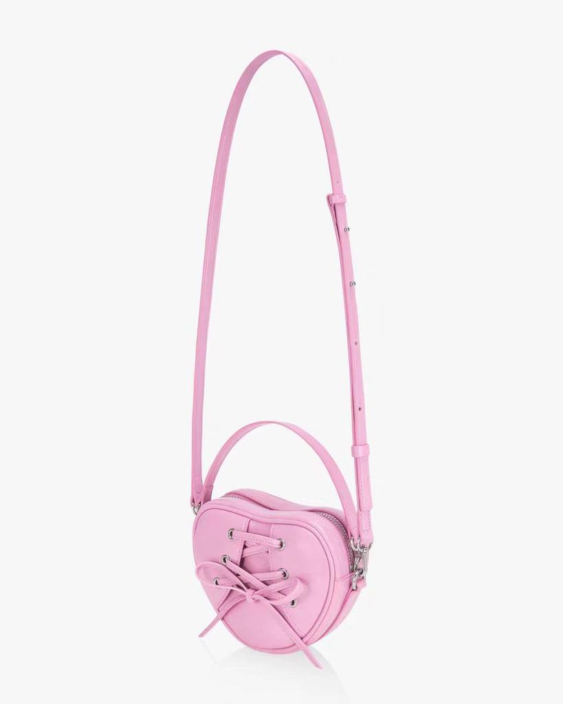 Sweet Cool Bow Heart Mini Bag Purse Women Harajuku Handle Heart Y2k Hand Bag Female Fairy Core Aesthetic Blue Messenger Bags New