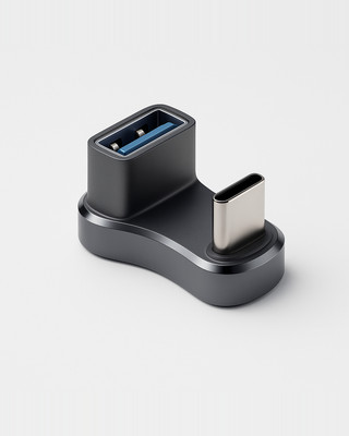 FONKEN ტიპი C/USB ქალი ტიპი C მამრობითი ადაპტერი 140W 20Gbps სწრაფი დამუხტვის ადაპტერი USB3.1 10Gbps 4K 60Hz მობილური ტელეფონისთვის კლავიატურის მაუსი