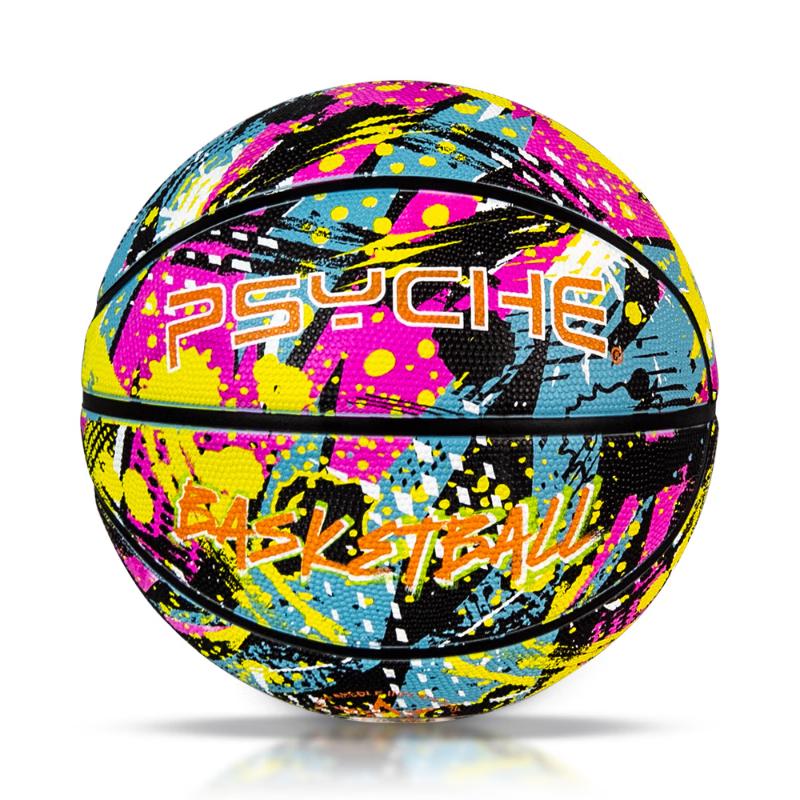 

PSYCHE R5001 Graffiti Rubber Basketball