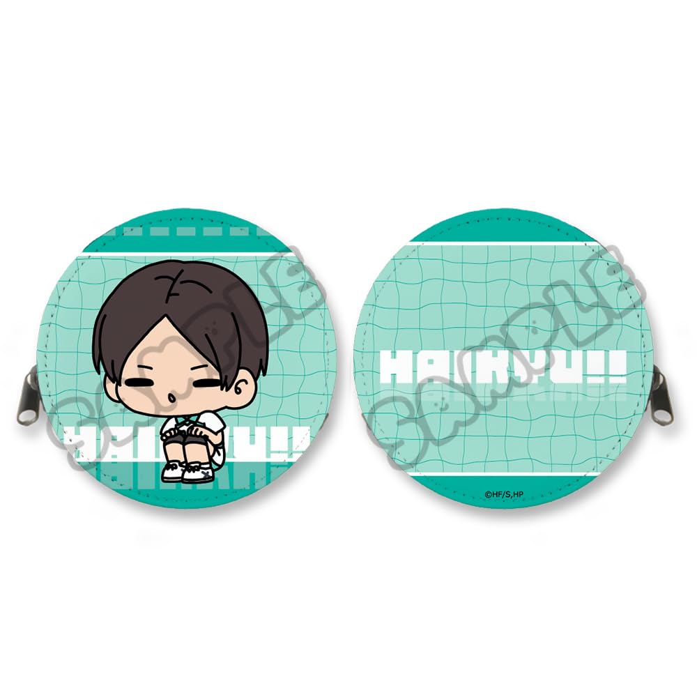 7th Edition Round Coin Case M OC "Haikyu!!" [Kunimi Hide] Everyone's Mochocho!