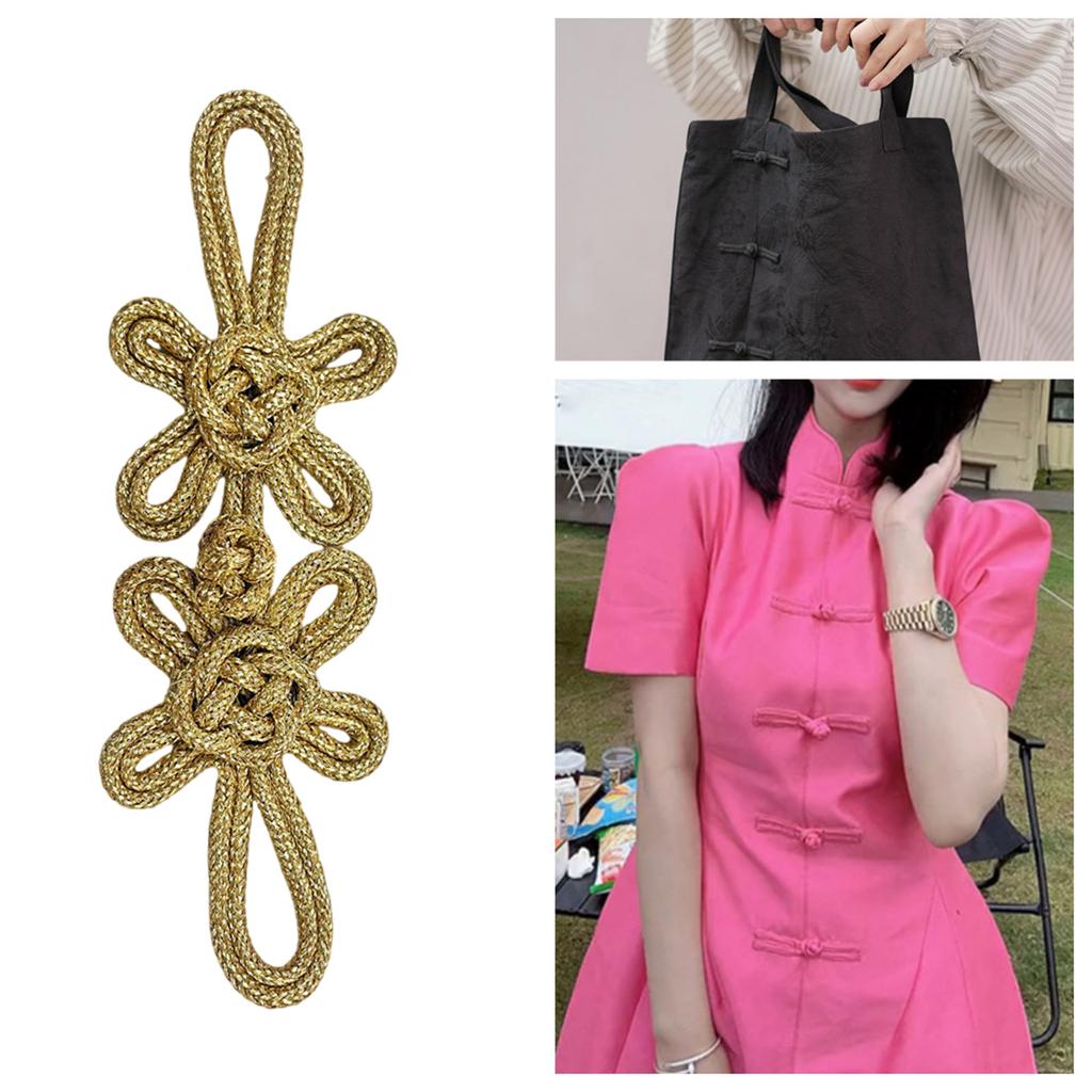 Chinese Closure Buttons for Sewing Enthusiasts Cheongsam Accessories Sew On Sewing Buttons Fasteners for Sewing