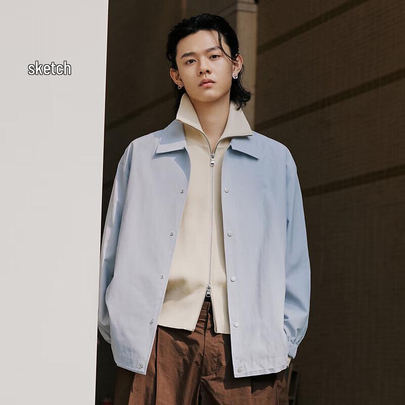 

CROQUIS Men s 2023 Spring Elegant Lapel Loose Jacket M