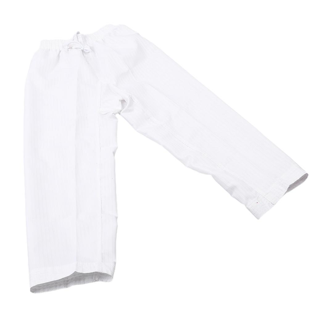 Taekwondo Outfit Cotton Taekwondo Training Uniform for Kickboxing Martial Arts Training Striped Model L