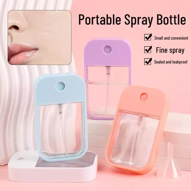 45ml Card-Shaped Portable Perfume Spray Bottle - Travel Makeup & Alcohol Dispenser