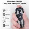 Three-Eyed Monster Mini Flashlight Super Bright Pocket Flashlight Torches 5 Modes Rechargeable & Waterproof Handheld Flashlight