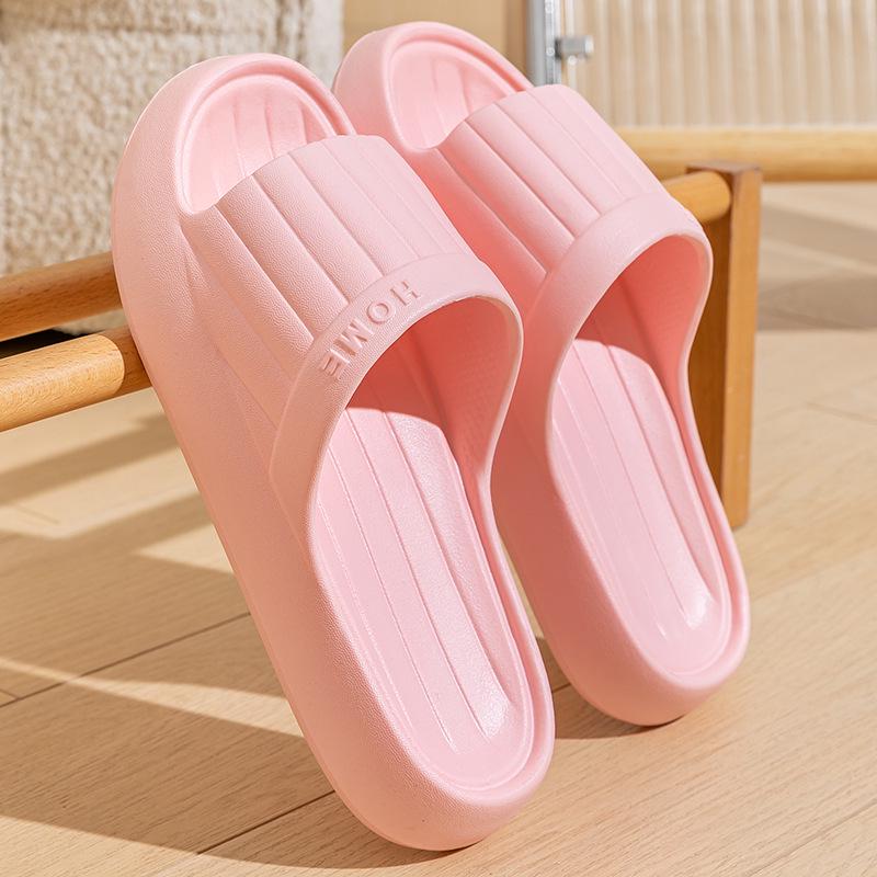 Women's Summer Indoor Slippers - Lightweight Thick Sole, Unisex Bathroom Shower Sandals