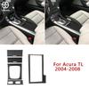 Car Center Gear Shift Panel Cover Trim Carbon FiBer Sticker for Honda Acura TL 2004 2005 2006 2007 2008 Accessories