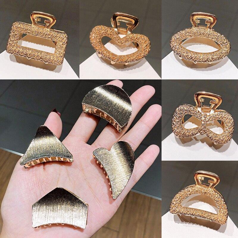 

Мода Металл Бант Волосы Коготь Головной убор Твердая любовь Волосы Зарешетки Барретты Для девочек Женщины Аксессуары для волос Корейские полые волосы Краб 2021