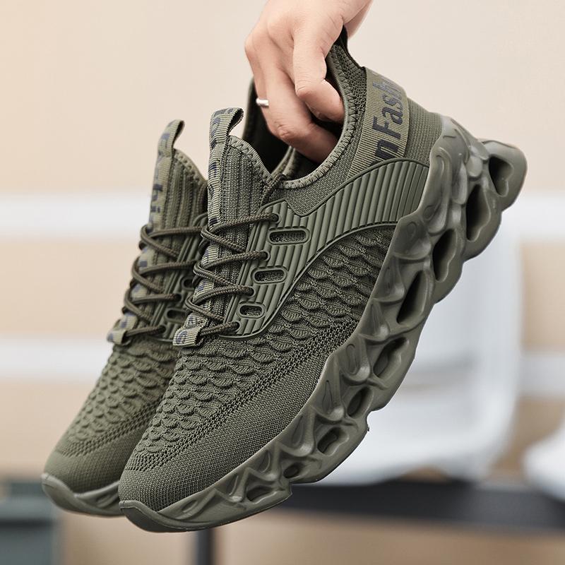 MAEDEF Sneakers Mens Fashion Sneakers Lightweight Breathable Mesh Running Shoes Non Slip Comfortable Casual Shoes