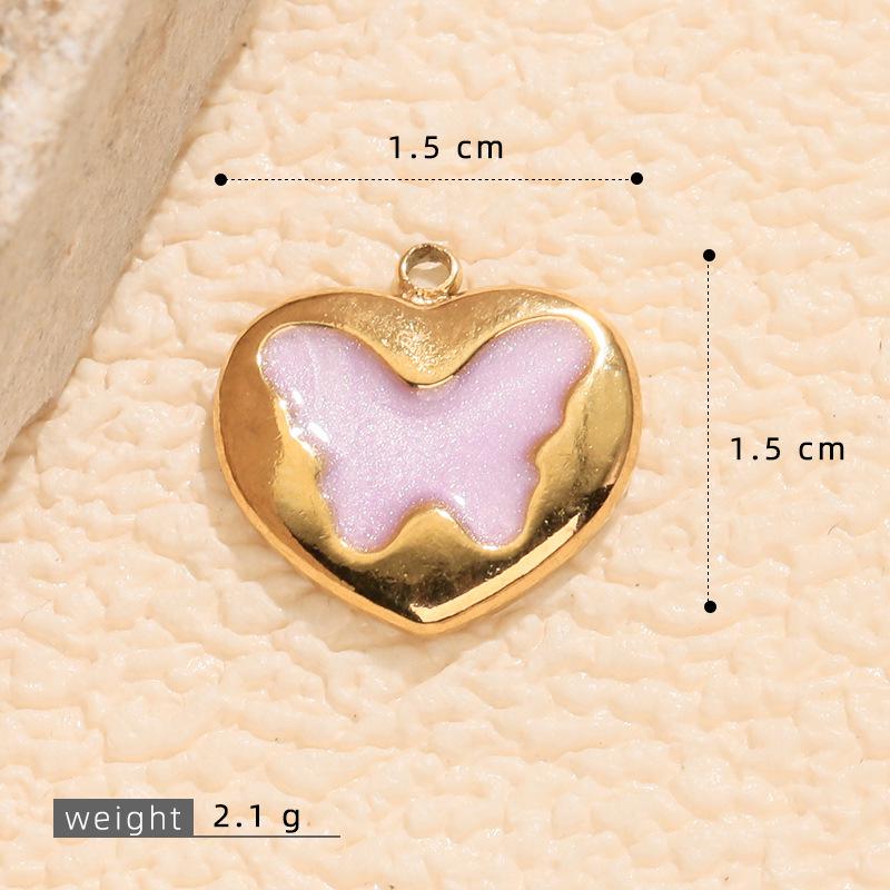 Цветная подвеска-ожерелье на шею с капельным маслом для глаз: Геометрическая цепочка на ключицу из нержавеющей стали, ювелирный аксессуар