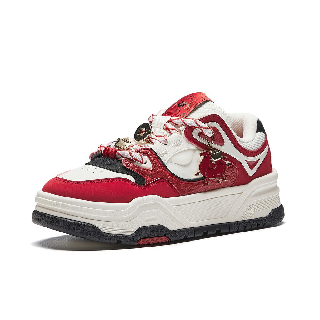 Anta Cheesecake Lifestyle Series Spring 2026 Sneakers Men sneakers White Red Black 112618071-1