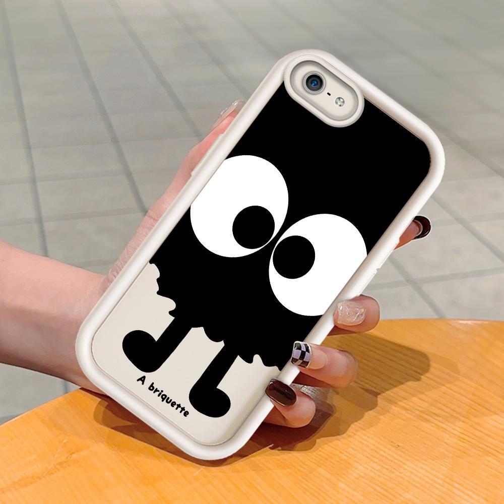 Soft Silicone Square Ladder Printing Pattern Phone Casing Full Cover Camera Shockproof Protection Rubber Case for iPhone Infinix Tecno OnePlus