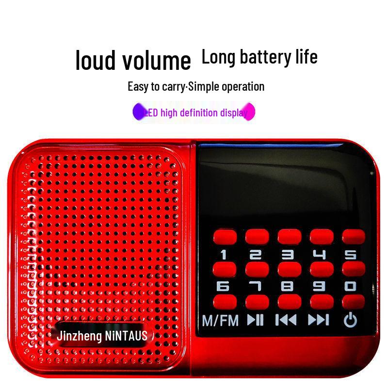 Mini-Lautsprecher für Senioren für Karten, Geschichten und Opern-Hören - Jinzheng Modelle S61, 875, KK69