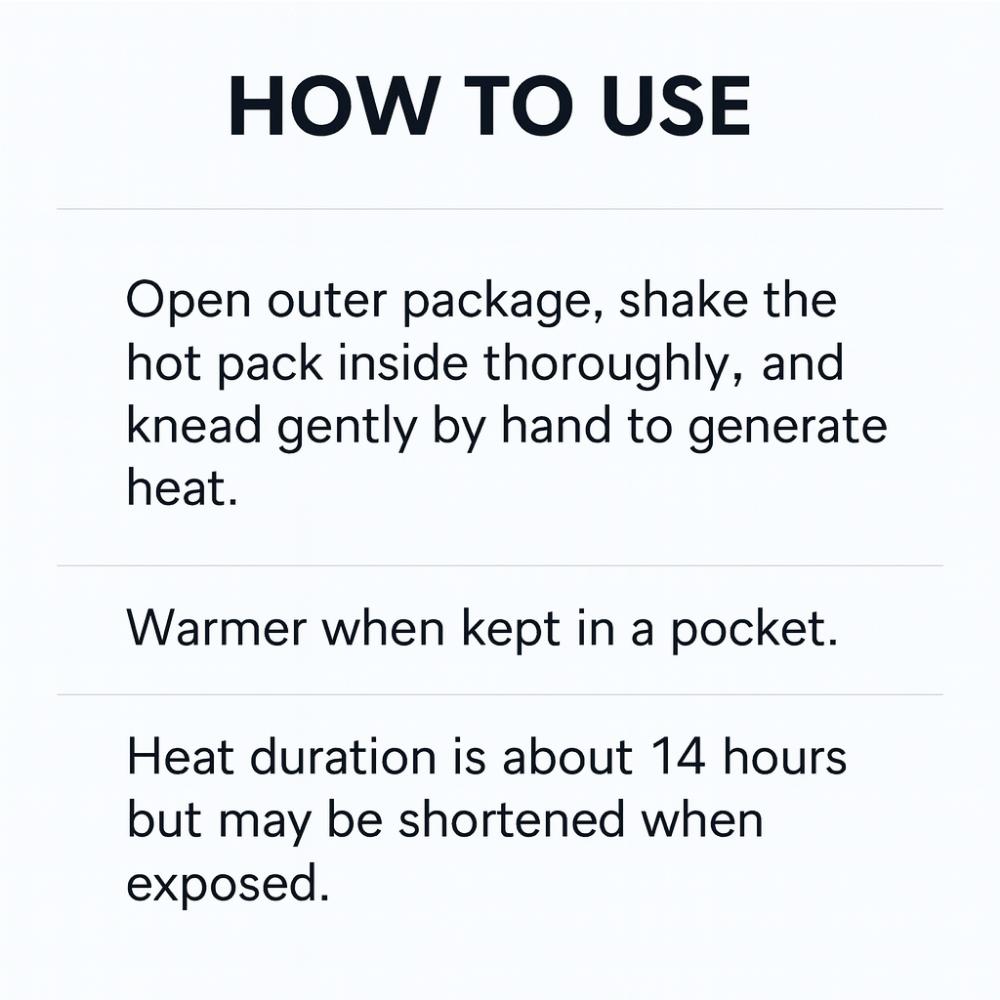 2-Pack Waffle Design Body Warmers – Soft, Discreet, and Reusable Heat Patches