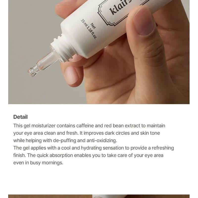 dear, klairs Fundamental Eye Awakening Gel