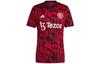 Manchester United Soccer Jerseys Men's Red Black Moderate Straight Fit IA7242