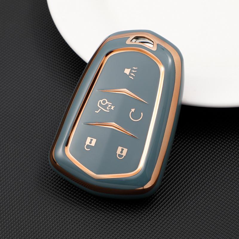 5/4 Bottons Phnom Penh  Fashion Car Smart Remote Key Case Cover Shell for Cadillac ATS XTS XT5 XT4 CT6 XT6 CTS DTS ESV STS ELR Accessories