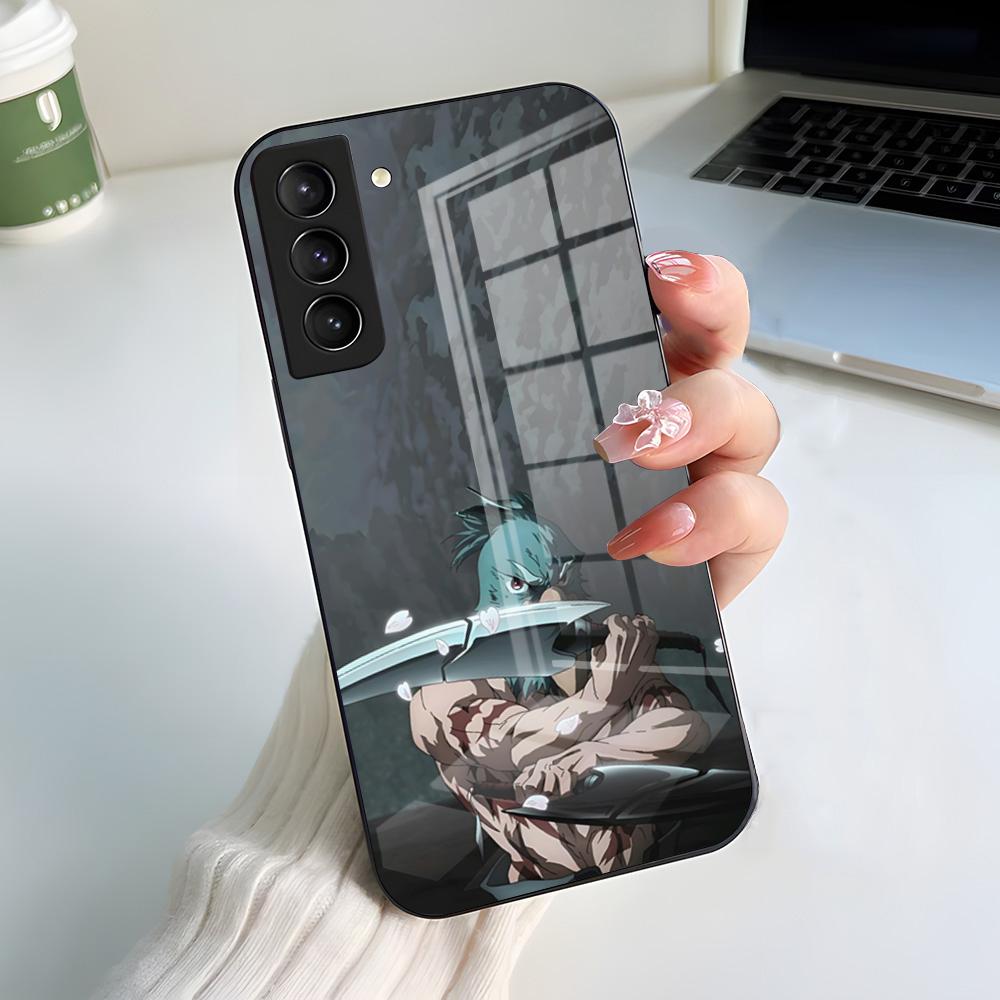 Anime S-Shangri La Frontier Phone Case For Samsung A56 A36 A26 A16 A15 A25 A35 A55 A14 A34 A24 A54 Glass Case