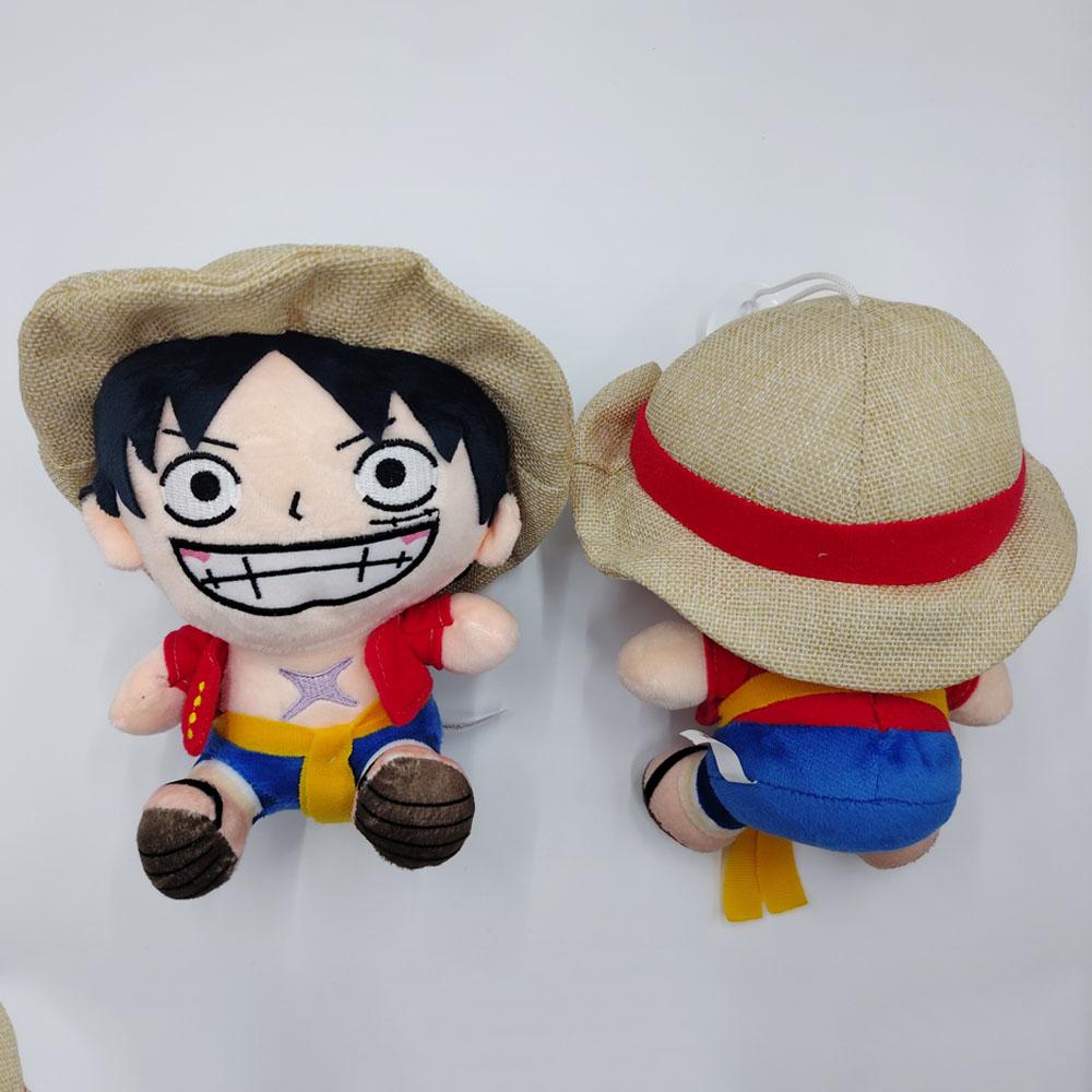 One Piece Anime 20-22cm Plush toys Luffy Zoro Plush Toy Keychain doll Backpack Hangings Kid Christmas Gift Toys,room decoration