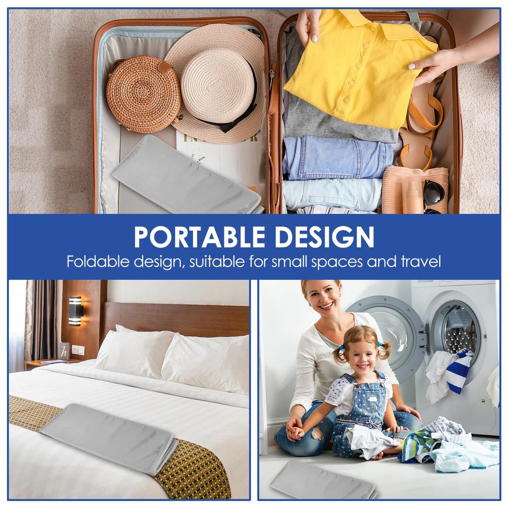 Ironing Mat Washer Dryer Cover Board Heat Resistant Portable Travel Clothes Protector Board Table Top Laundry Pad