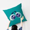 CARTOON ANGRY Funny Face Eyes Maple Design Cushion Cover Happy Autumn Harvest decor Holiday Decorati Pillow Cover